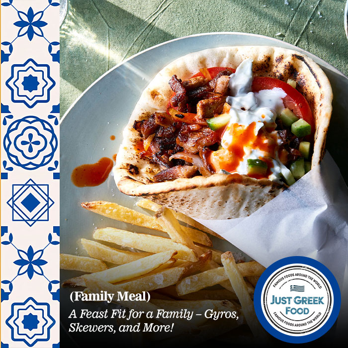 Just Greek Street Food Dunfermline burger