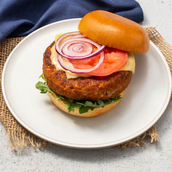 Just Greek Street Food Dunfermline Tasty Meatless Burger